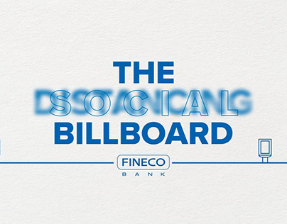 Fineco | The Social Distancing Billboard