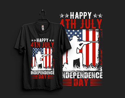 Happy 4th July Independence day T shirt design
