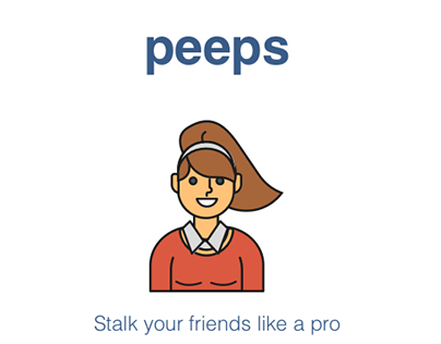 Peeps - User Experience Prototype