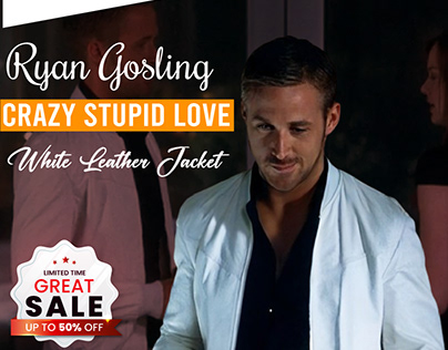 Crazy Stupid Love Ryan Gosling White Jacket