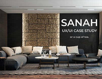 Sanah - E-Commerce UX/UI design case