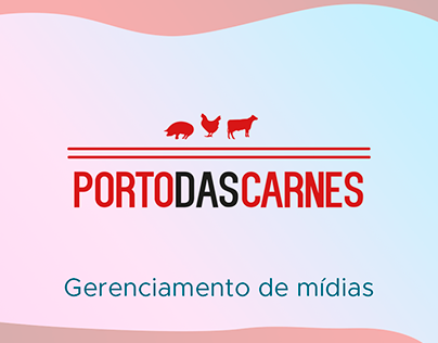 Gerenciamento de mídias Porto das Carnes