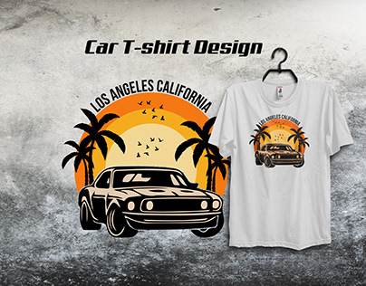 Car T-shirt Design 2023