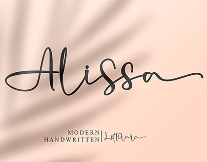 Alissa Handwritten Font