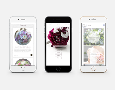 Flowershop Website Redesign