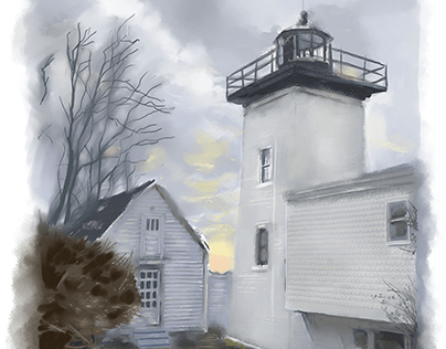 Hospital Point Lighthouse - Beverly MA