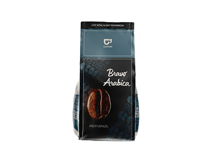 Coffee bean bags Arabica