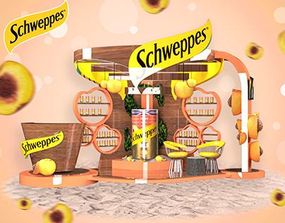 Schwepps Gold Booth