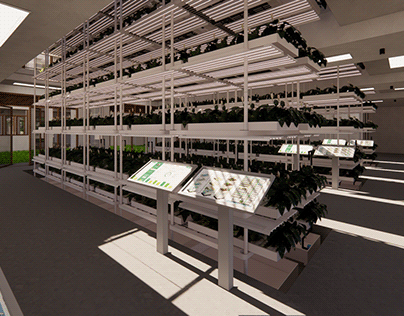 Agricultural university design using Biophilic Design