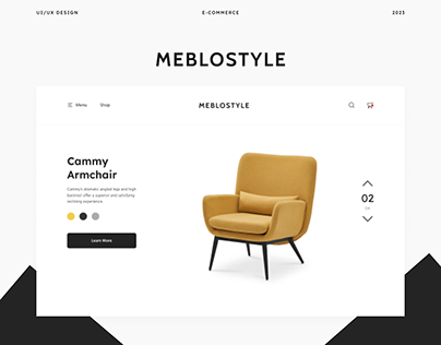 MebloStyle - UI UX Design