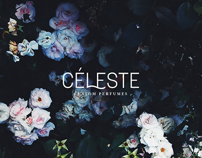 Celeste: Custom Perfumes Branding, Packaging, and Web