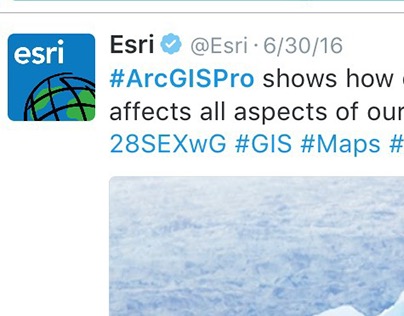 Esri User Conference Tweets