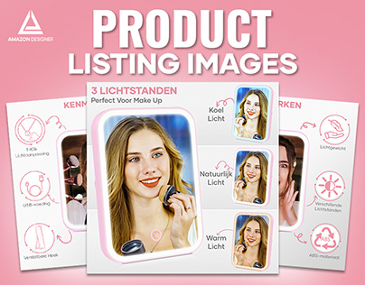 Listing Infographics Images || Make up Mirror