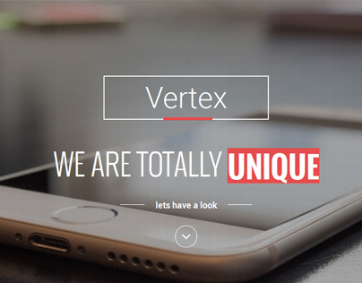 Vertex- HTML5/CSS3 Business Template