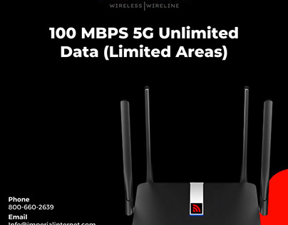Best 100 MBPS Wireless 5G Unlimited Data