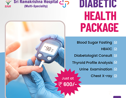 Diabetic Health Checkup in Coimbatore