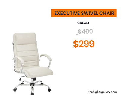EXECUTIVE SWIVEL CHAIR | The Higher Gallery