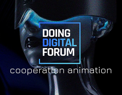 Doing digital forum cooperation animation