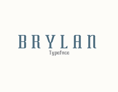 Brylan Typeface
