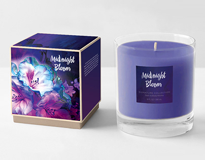 Candle packaging concepts for Bath & Bodyworks
