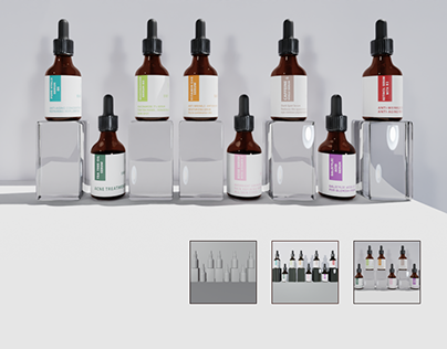 Baby Face serums 3d product