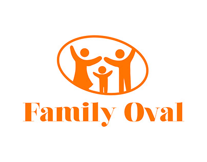 Family Oval Logo design
