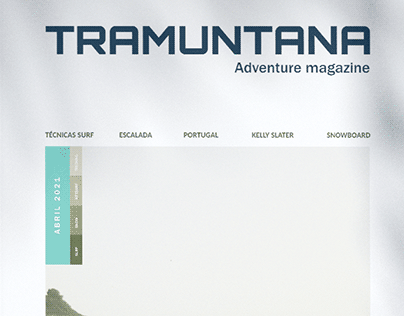 Tramuntana cover mag design