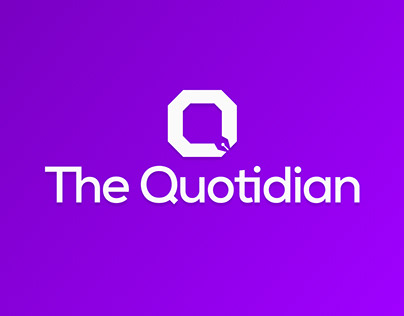 Project thumbnail - The Quotidian- Logo Design