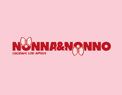 Logo pour le restaurant italien Nonna & Nonno