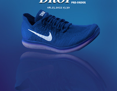 Nike Shoe Drop Social Media Post