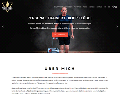Wordpress Website | Fitness Trainer