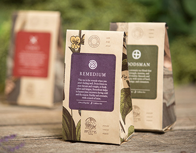 Artemis Tea & Botanical Rebrand