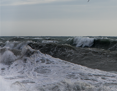 la mareggiata di lunedì: il mare / rough seas 
