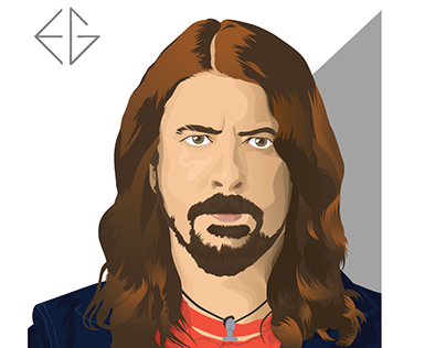 Dave Grohl Vector