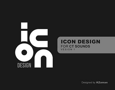 Icon Design For CT Sounds V1