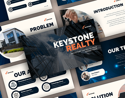 Project thumbnail - KeyStone Realty Presentation Design