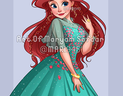 Ariel and Cinderella