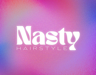 Diseño de marca NASTY hairstyle
