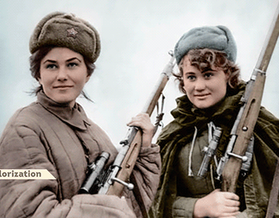 Colorization: Soviet Snipers