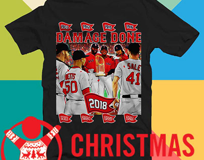 Damage Done 2018 Boston Red Sox Shirt