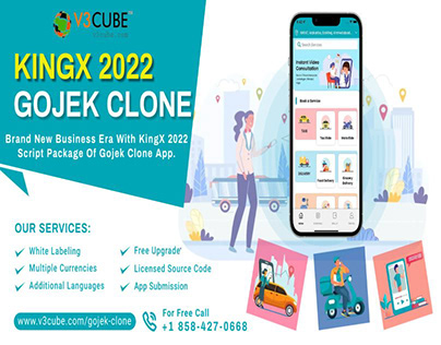 Gojek Clone KingX 2022 App : Best Solution For Startup