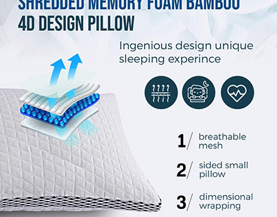 Hypoallergenic Premium Memory Foam Pillow