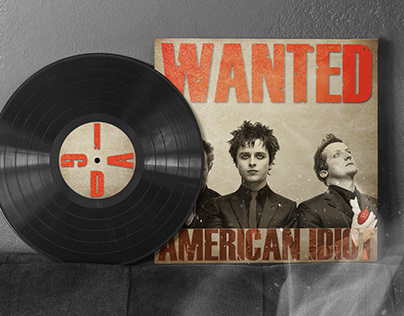 Green Day. American idiot. Vinyl record