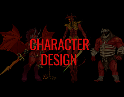 Character Design - Satanic Warriors