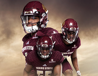 TXST Media Guide Covers