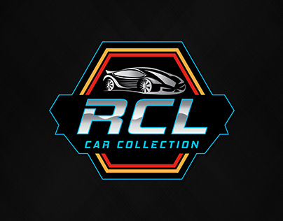 Car Shop Logo, RCL Car Collection Logo, Racing Car