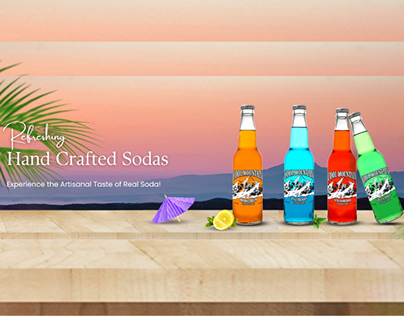 Delicious Craft Sodas for Refreshing Beverages
