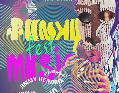 Poster for Funk music festival
