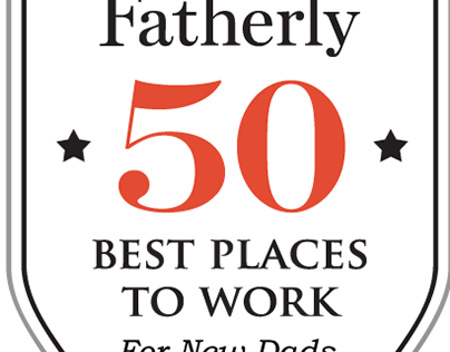 Fatherly's 50 Best Places to Work As a New Dad - Logo