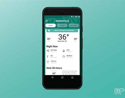 Weather App UI